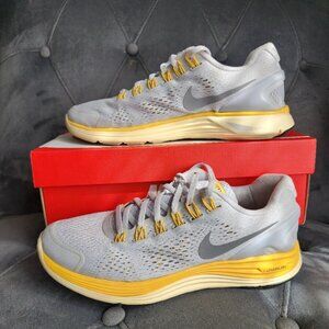Nike Livestrong Running Sneakers Yellow Gray (529151-007)